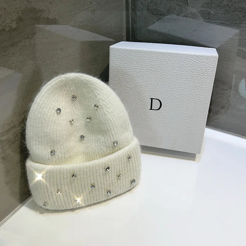 Rhinestone Beanie