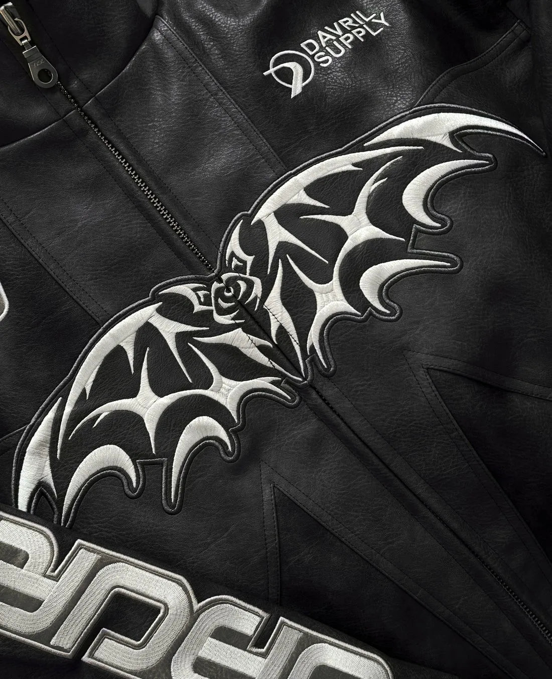 Y2k Motorcycle Zipper Jacket