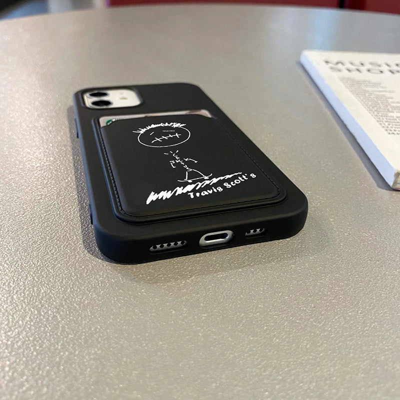 Wallet card phone case