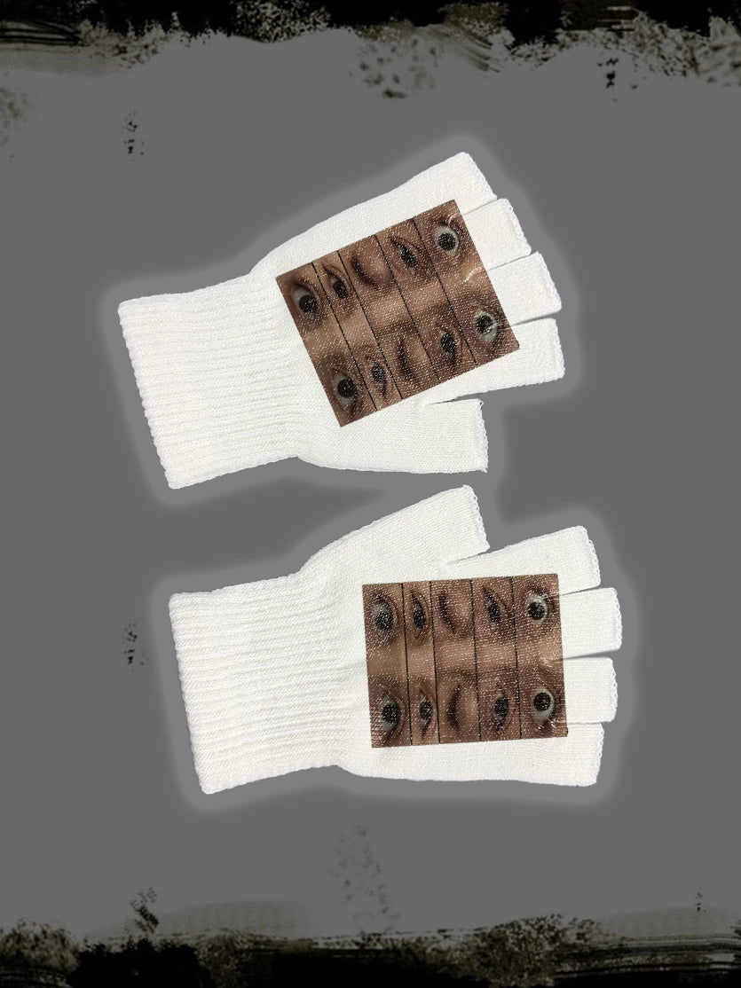 Fingerless Knitted Gloves