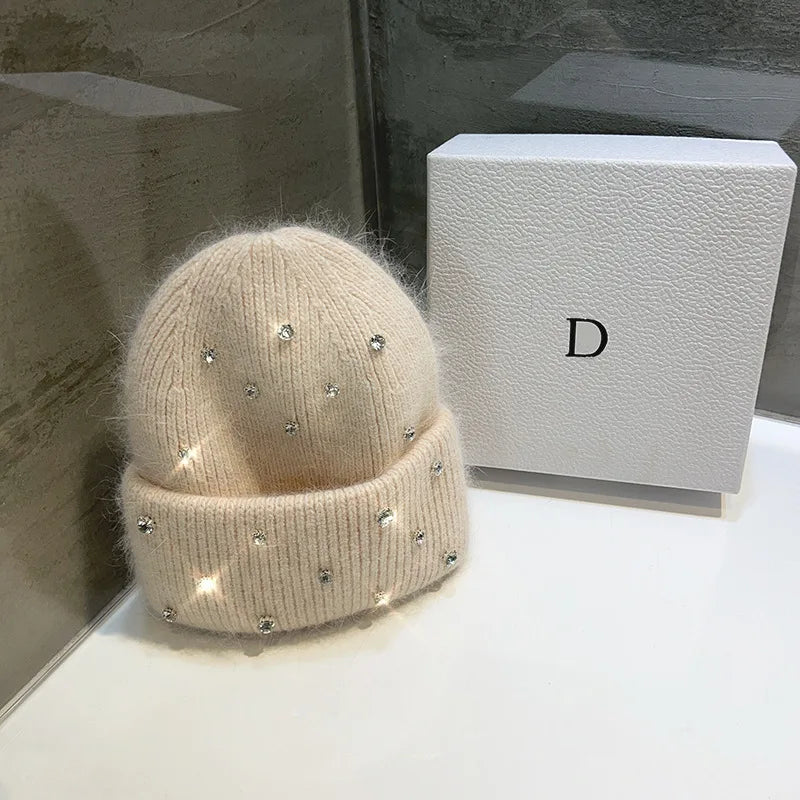 Rhinestone Beanie