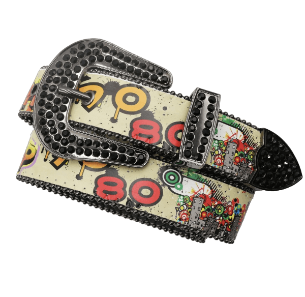 Graffiti Rhinestone BBelt