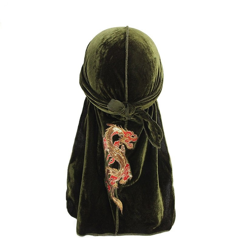 Dragon velvet Durag