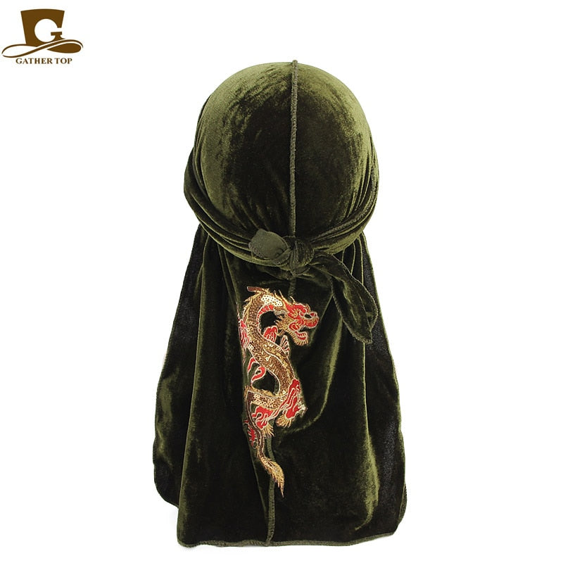 Dragon velvet Durag