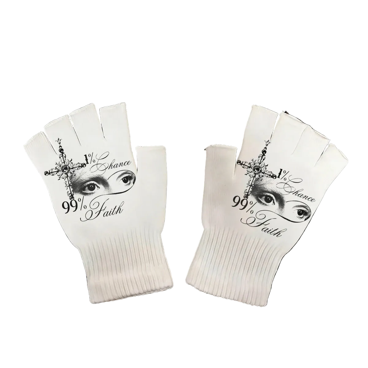 Eye Graphic gloves