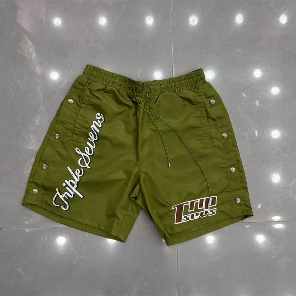 Side Button Shorts