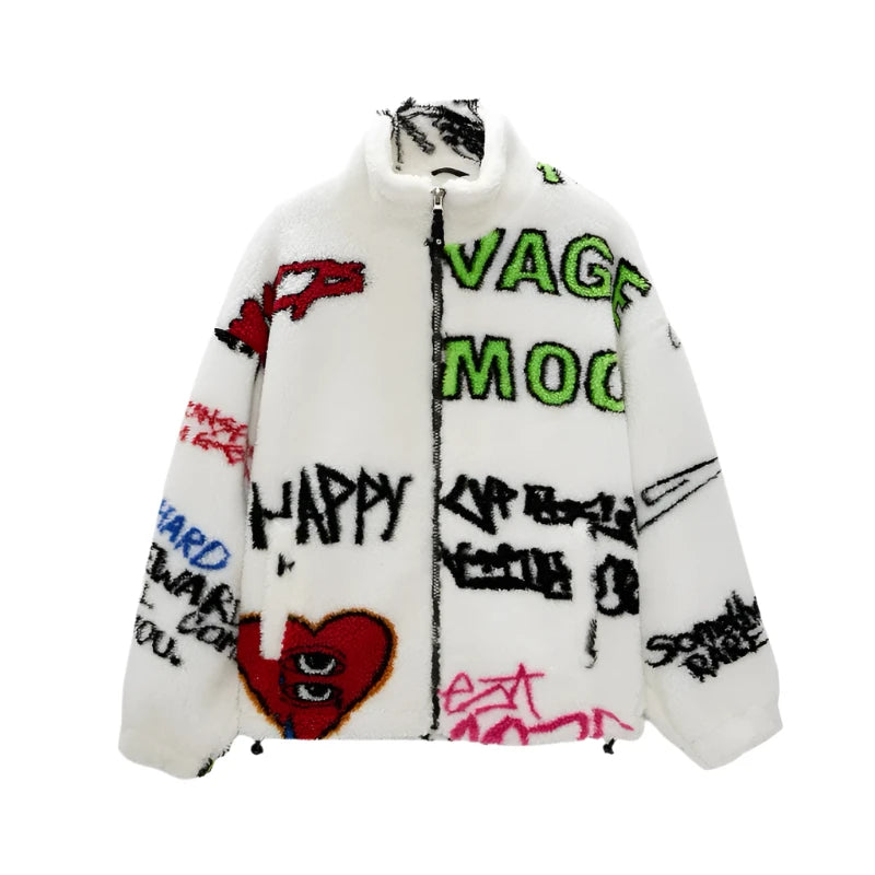 Graffiti Soft Windbreaker