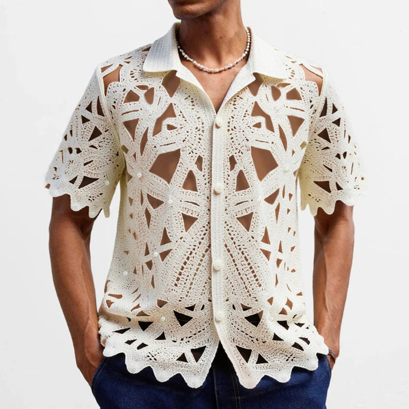 Floral Knitted Tops