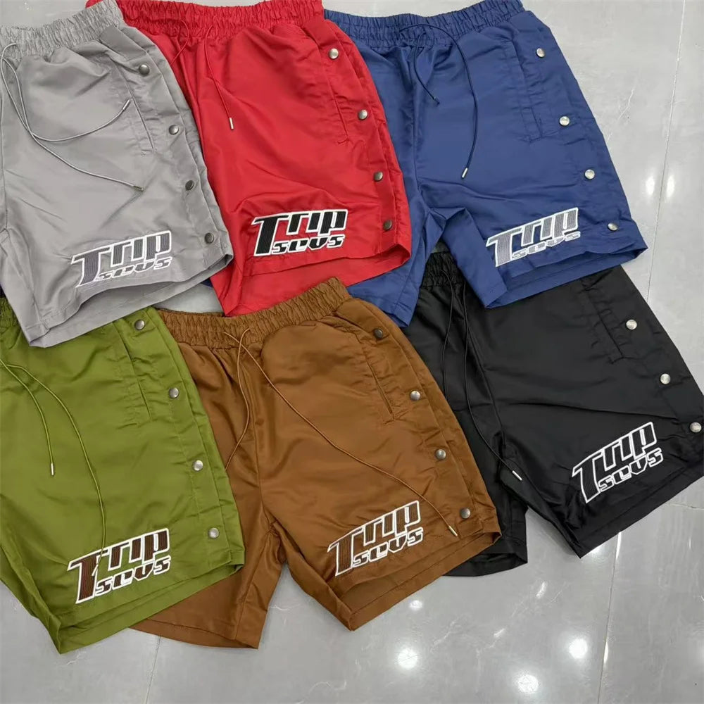 Side Button Shorts