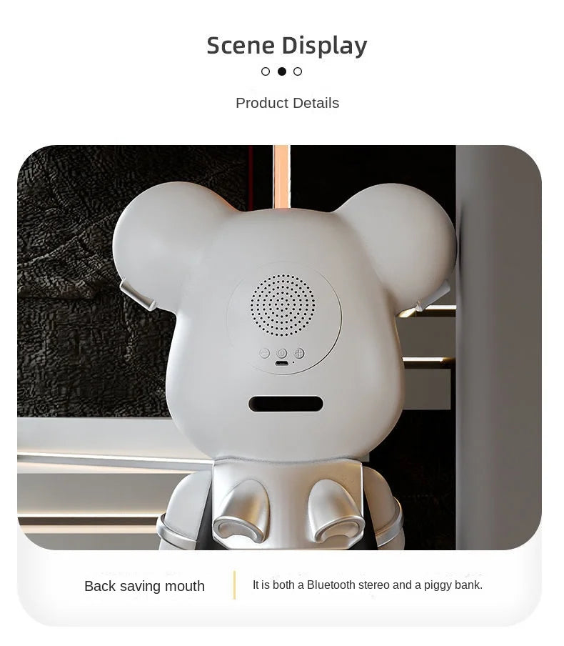 Lightsaber Bear Statue Bluetooth