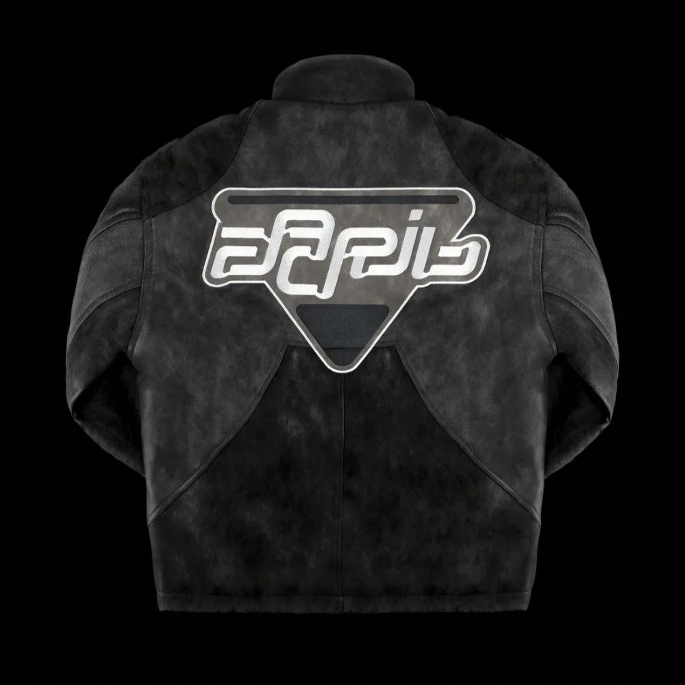 Y2k Motorcycle Zipper Jacket