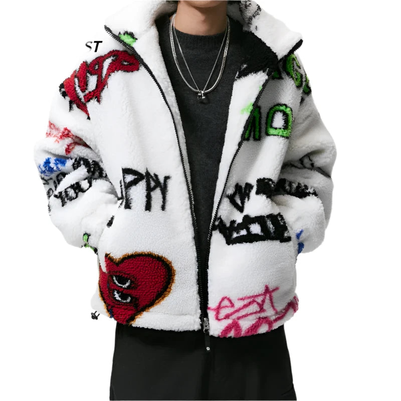 Graffiti Soft Windbreaker