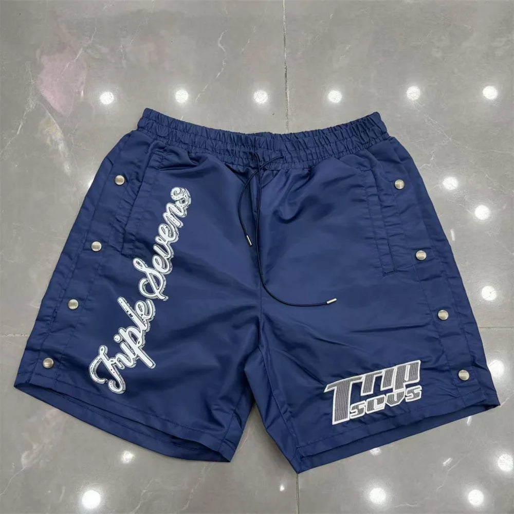 Side Button Shorts
