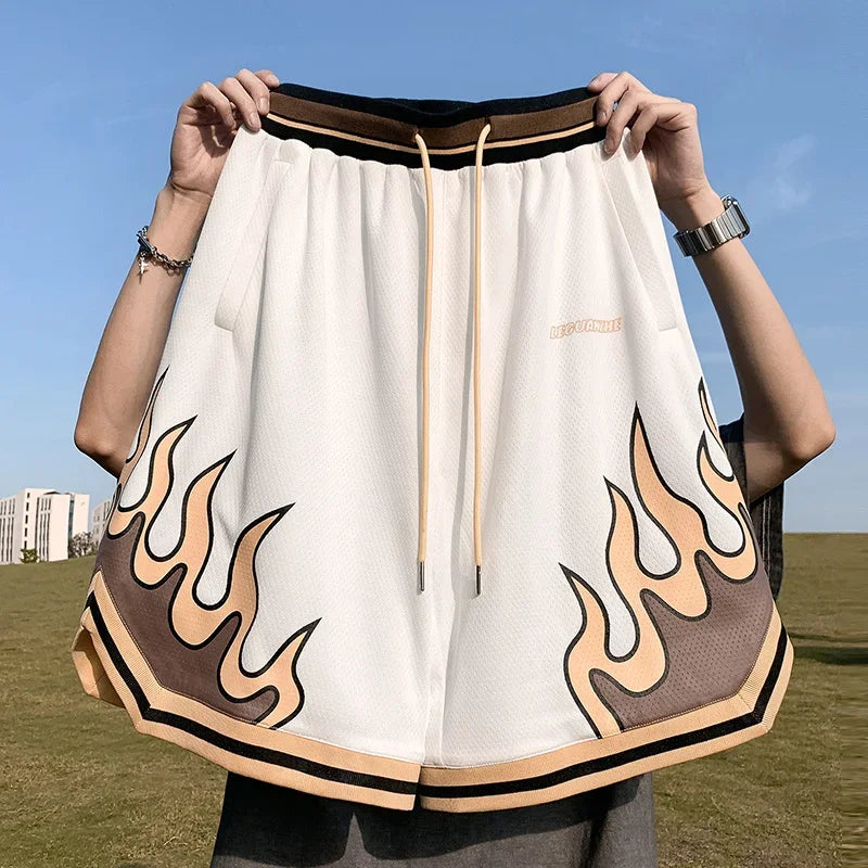 Flame Basketball Shorts