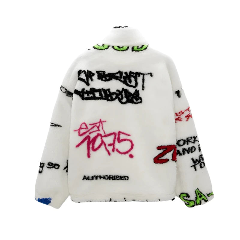 Graffiti Soft Windbreaker