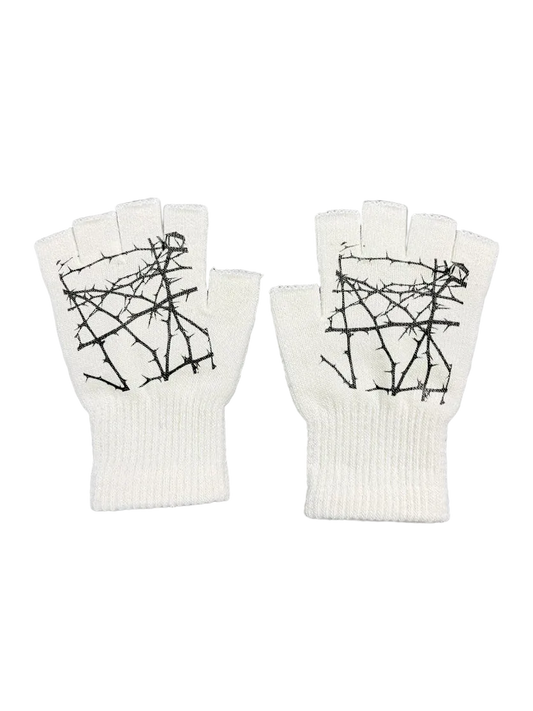 Fingerless Knitted Gloves