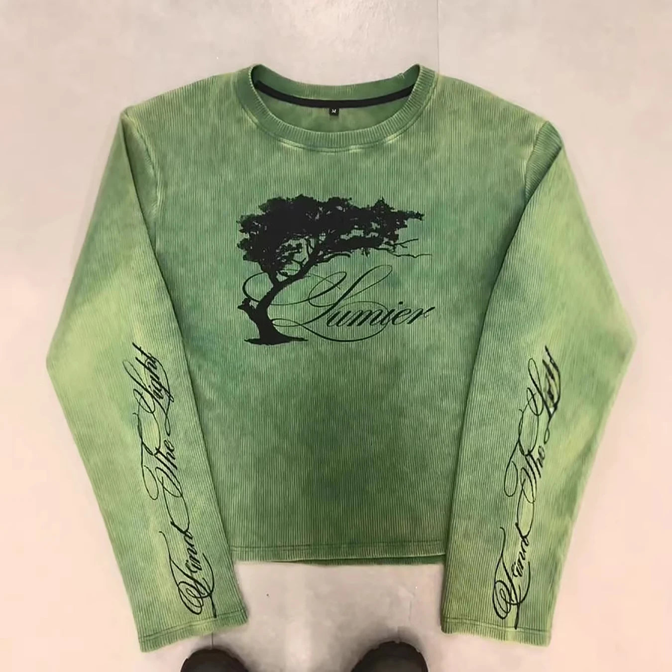 Autumnm Long Sleeve Waffle T-shirt