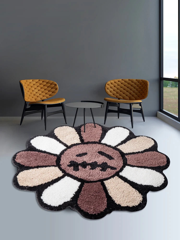 TM Flower Art Rug