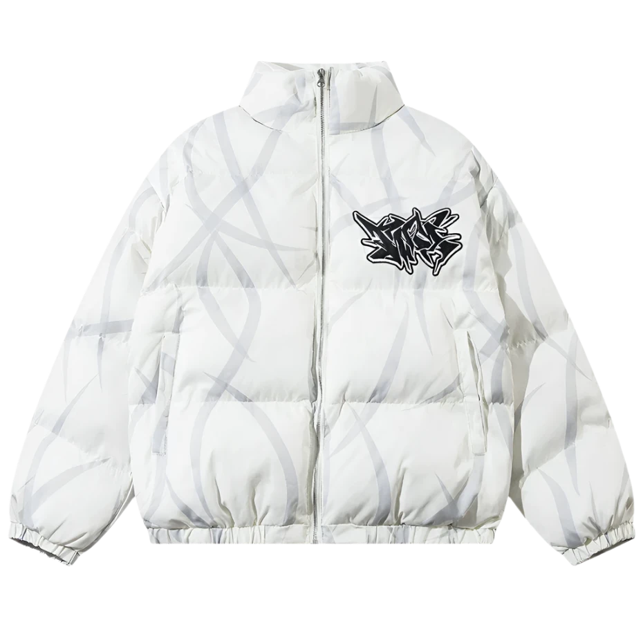 Graffiti Puffer Jacket