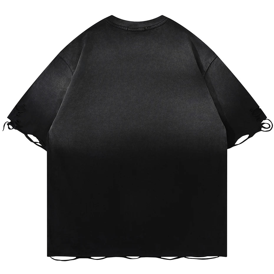 Distressed Metal Star Tee