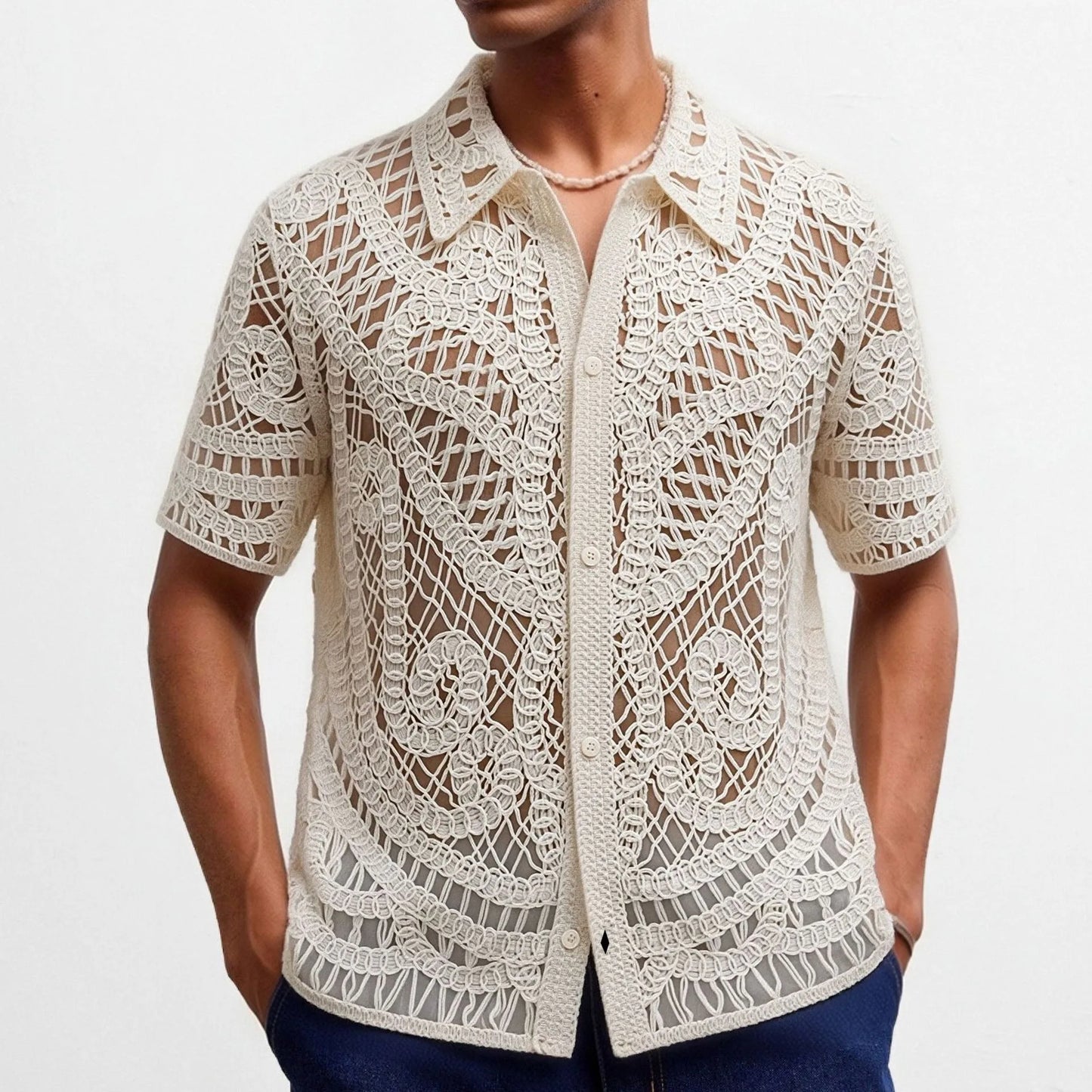 Floral Knitted Tops