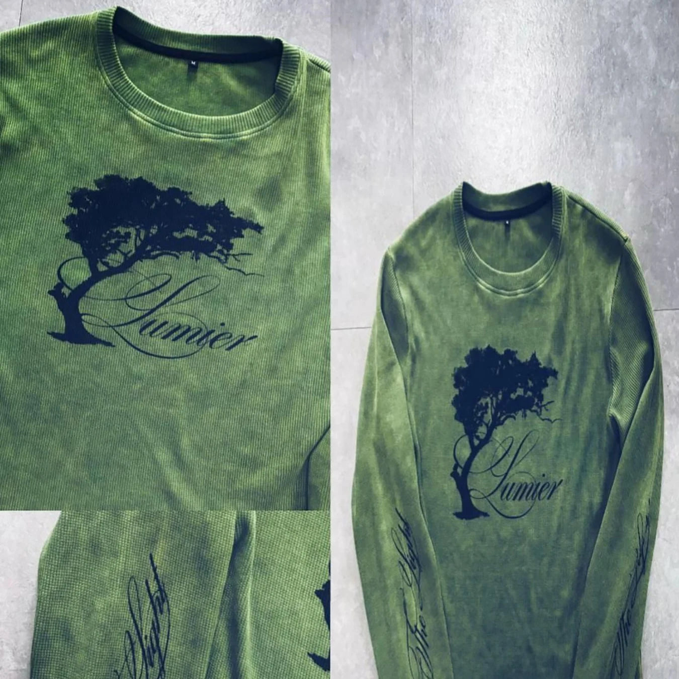 Autumnm Long Sleeve Waffle T-shirt