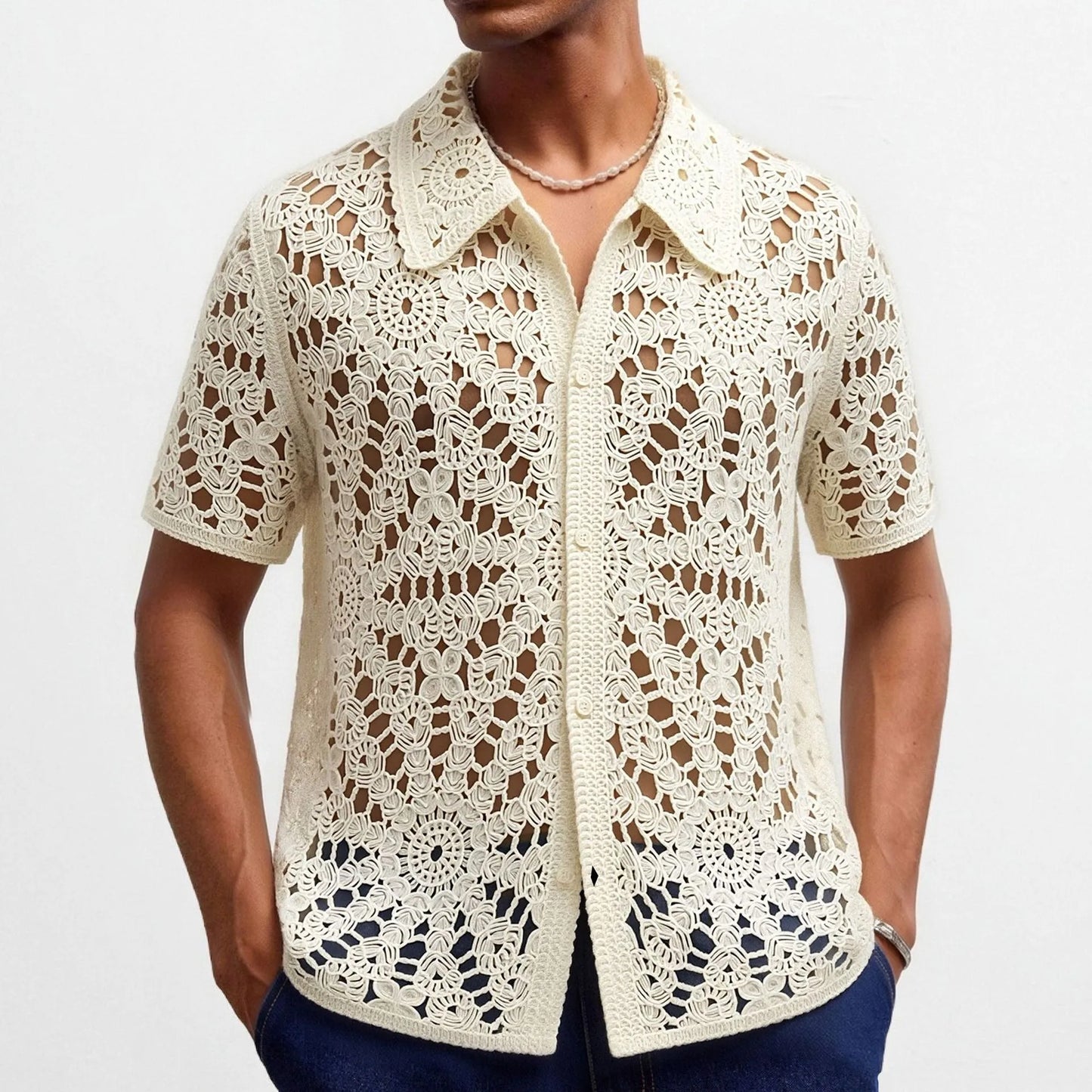Floral Knitted Tops