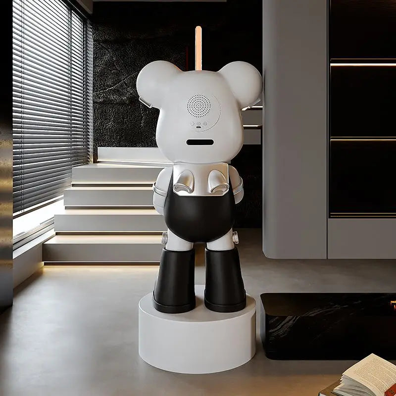 Lightsaber Bear Statue Bluetooth