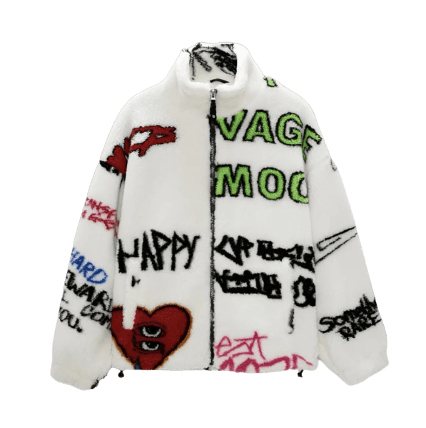 Graffiti Soft Windbreaker