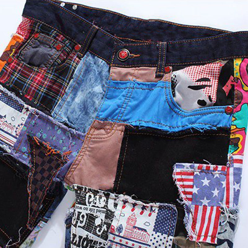 Patchwork Denims